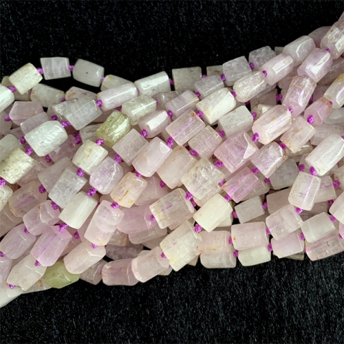 Wholesale gemsontes Natural Genuine pink purple kunzite Nugget Free Form Smooth Beads 06332
