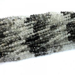 black hair needle quartz