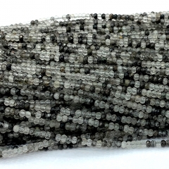 black hair needle quartz