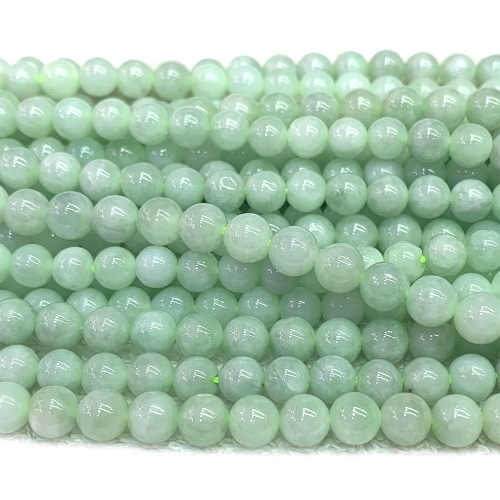 Wholesale Natural Genuine AAA High Quality Green Jadeite Jade Round Loose Beads 4mm 6mm 8mm 10mm 12mm 14mm 16mm 07511