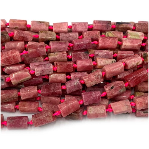 Real Natural Genuine Red Brazil Rhodochrosite Nugget Free Form Smooth Beads 08044